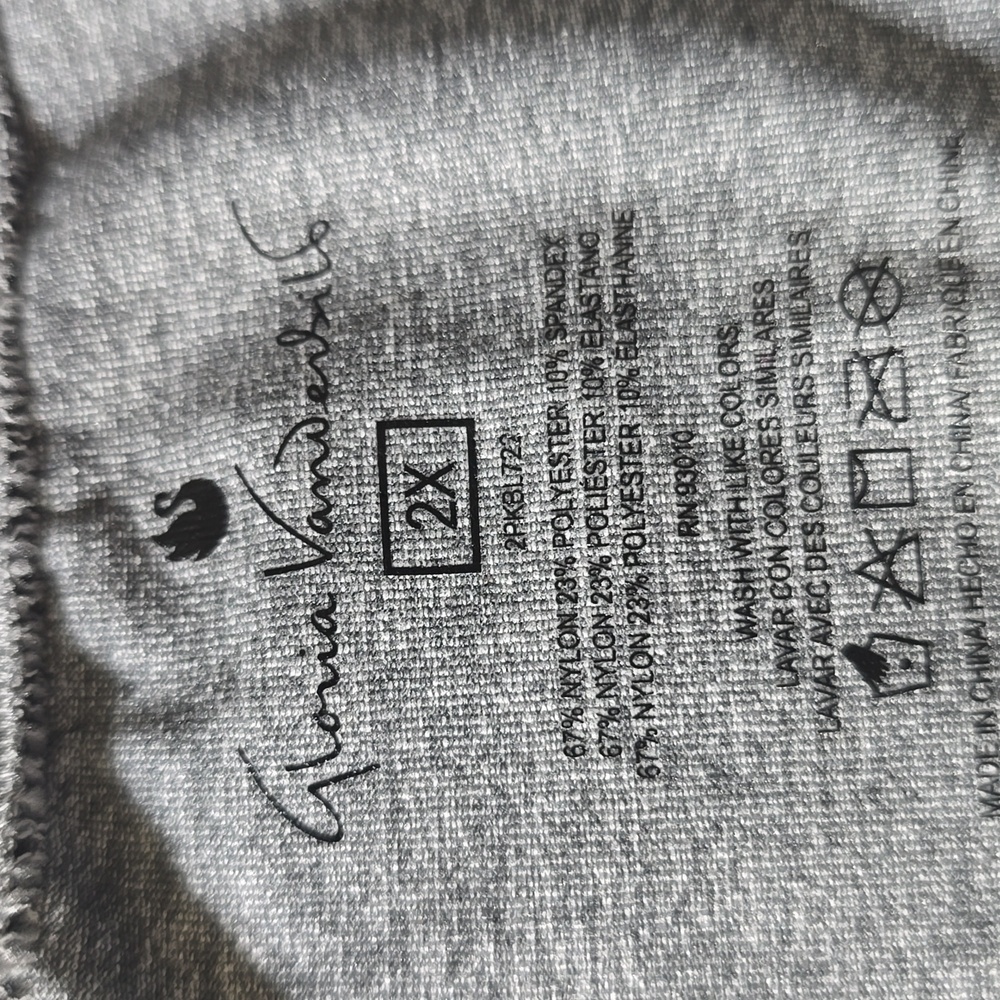 Gloria Vanderbilt Seamless Slip Shorts sz 2X NWT - Picture 5 of 7